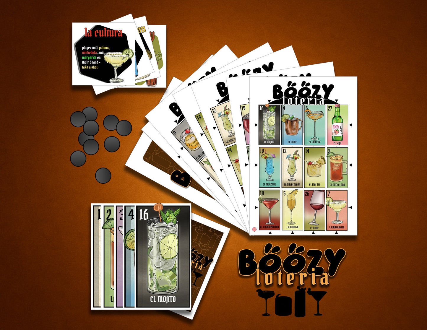 Boozy Loteria